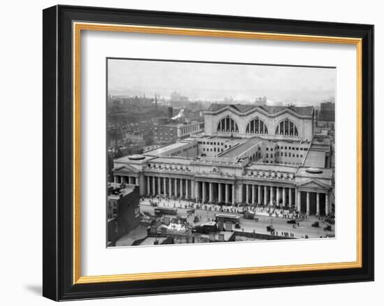 Penn Station, c.1910-null-Framed Art Print