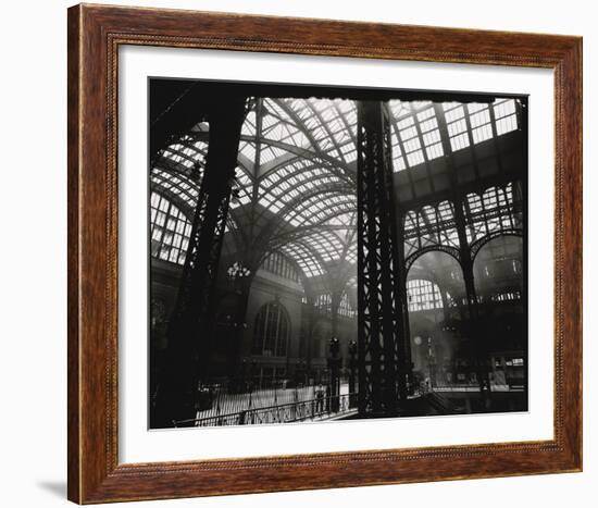 Penn Station, Interior, Manhattan-Berenice Abbott-Framed Giclee Print