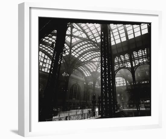 Penn Station, Interior, Manhattan-Berenice Abbott-Framed Giclee Print