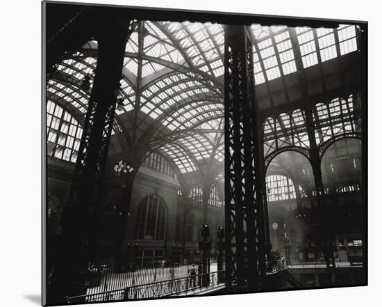 Penn Station, Interior, Manhattan-Berenice Abbott-Mounted Giclee Print