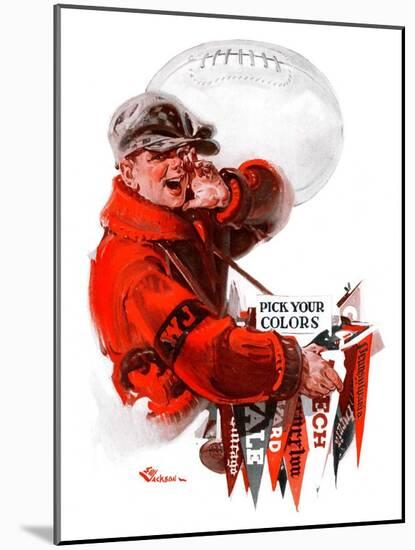 "Pennants for Sale,"November 24, 1923-Elbert Mcgran Jackson-Mounted Giclee Print