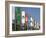 Pennants in Eyre Square Representing the Tribes of Galway, County Galway, Connacht, Ireland-Gary Cook-Framed Photographic Print