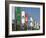 Pennants in Eyre Square Representing the Tribes of Galway, County Galway, Connacht, Ireland-Gary Cook-Framed Photographic Print