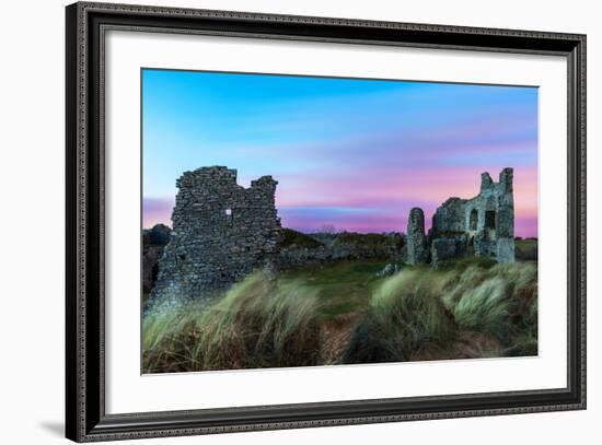 Pennard Castle, Overlooking Three Cliffs Bay, Gower, Wales, United Kingdom, Europe-Billy-Framed Photographic Print