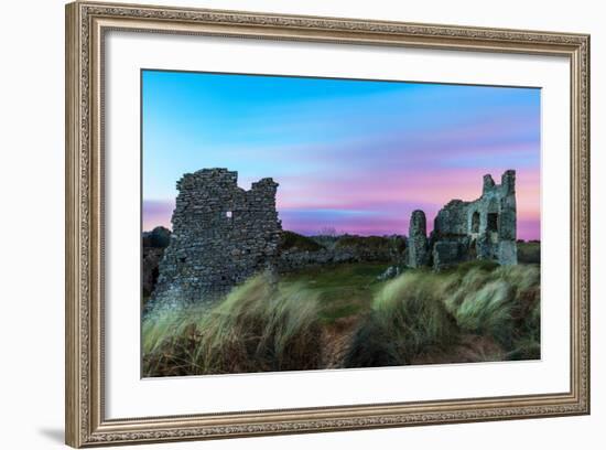 Pennard Castle, Overlooking Three Cliffs Bay, Gower, Wales, United Kingdom, Europe-Billy-Framed Photographic Print