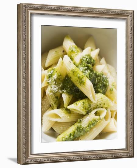 Penne with Pesto--Framed Photographic Print