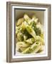 Penne with Pesto-null-Framed Photographic Print