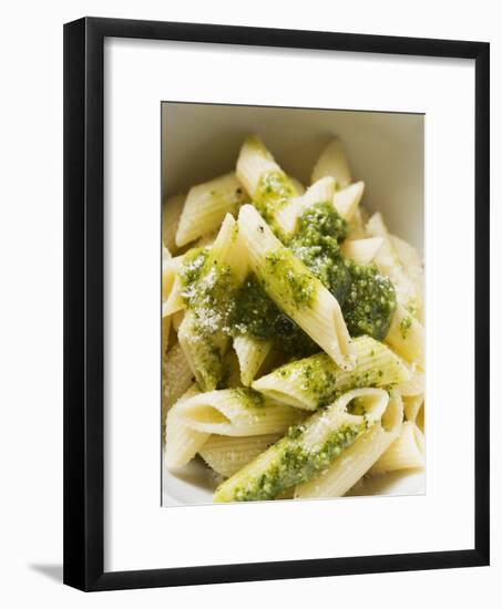 Penne with Pesto-null-Framed Photographic Print