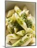 Penne with Pesto-null-Mounted Photographic Print