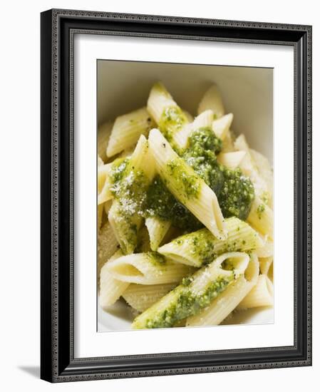 Penne with Pesto-null-Framed Photographic Print