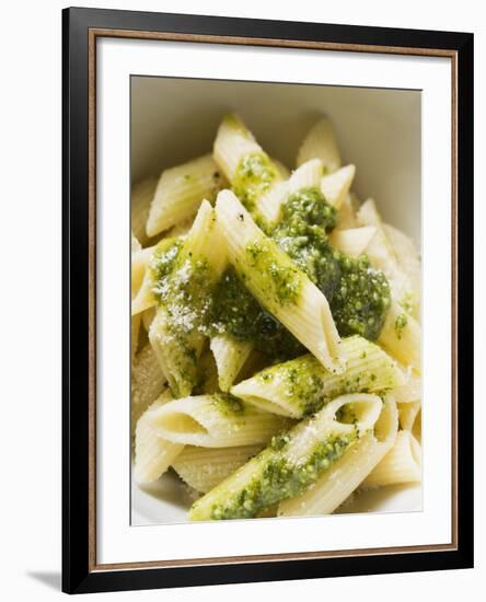 Penne with Pesto-null-Framed Photographic Print