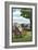 Pennsylvania - Amish Farm Scene-Lantern Press-Framed Art Print