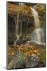 Pennsylvania, Delaware Water Gap NRA. Waterfall over Rocks-Jay O'brien-Mounted Photographic Print