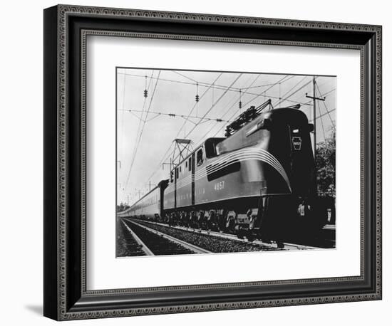 Pennsylvania Electric Locomotive-null-Framed Photographic Print