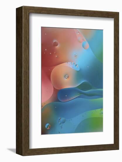 Pennsylvania, Erie. Oil Abstract-Don Paulson-Framed Photographic Print