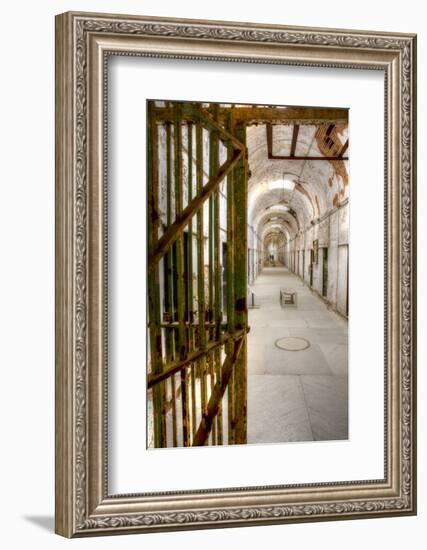 Pennsylvania, Philadelphia, Eastern State Penitentiary. Interior-Jay O'brien-Framed Photographic Print