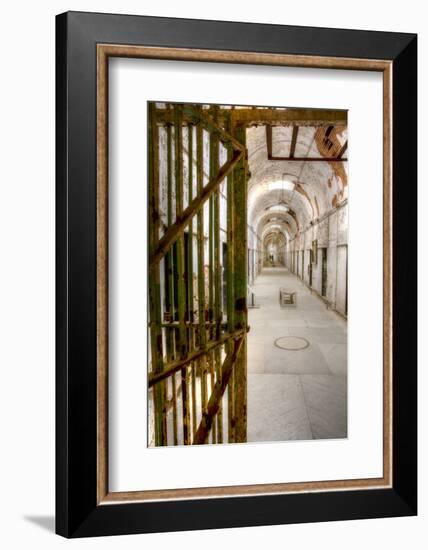 Pennsylvania, Philadelphia, Eastern State Penitentiary. Interior-Jay O'brien-Framed Photographic Print