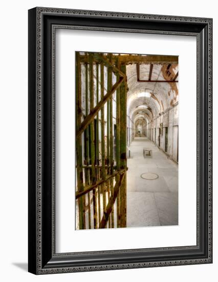 Pennsylvania, Philadelphia, Eastern State Penitentiary. Interior-Jay O'brien-Framed Photographic Print