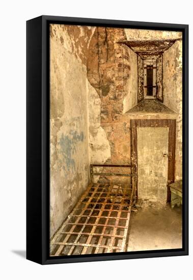 Pennsylvania, Philadelphia, Eastern State Penitentiary. Interior-Jay O'brien-Framed Premier Image Canvas