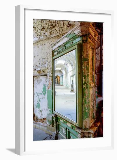 Pennsylvania, Philadelphia, Eastern State Penitentiary. Interior-Jay O'brien-Framed Photographic Print