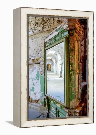 Pennsylvania, Philadelphia, Eastern State Penitentiary. Interior-Jay O'brien-Framed Premier Image Canvas