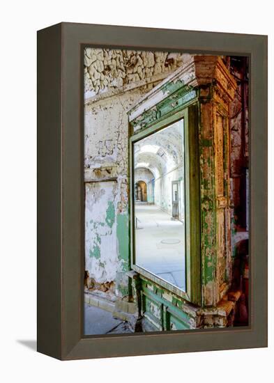 Pennsylvania, Philadelphia, Eastern State Penitentiary. Interior-Jay O'brien-Framed Premier Image Canvas