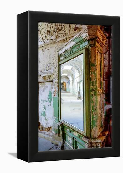 Pennsylvania, Philadelphia, Eastern State Penitentiary. Interior-Jay O'brien-Framed Premier Image Canvas