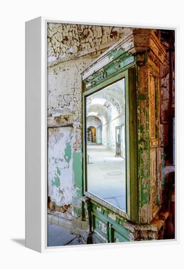 Pennsylvania, Philadelphia, Eastern State Penitentiary. Interior-Jay O'brien-Framed Premier Image Canvas