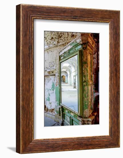 Pennsylvania, Philadelphia, Eastern State Penitentiary. Interior-Jay O'brien-Framed Photographic Print