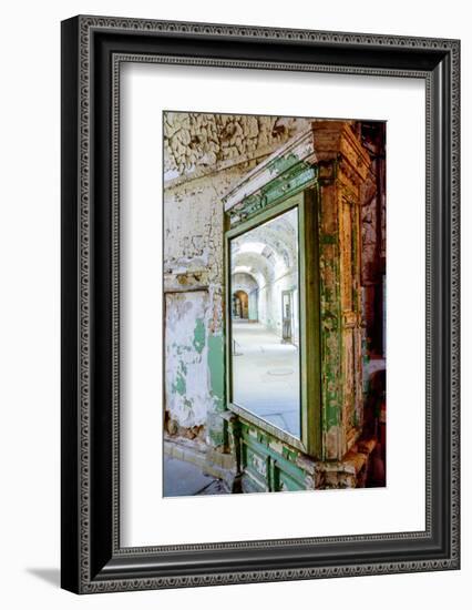 Pennsylvania, Philadelphia, Eastern State Penitentiary. Interior-Jay O'brien-Framed Photographic Print