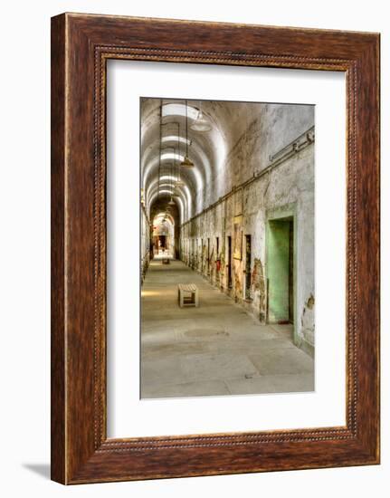 Pennsylvania, Philadelphia, Eastern State Penitentiary. Interior-Jay O'brien-Framed Photographic Print