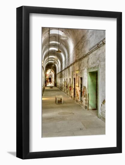 Pennsylvania, Philadelphia, Eastern State Penitentiary. Interior-Jay O'brien-Framed Photographic Print