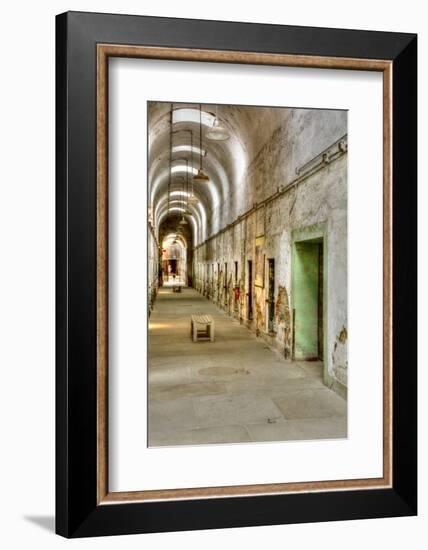 Pennsylvania, Philadelphia, Eastern State Penitentiary. Interior-Jay O'brien-Framed Photographic Print