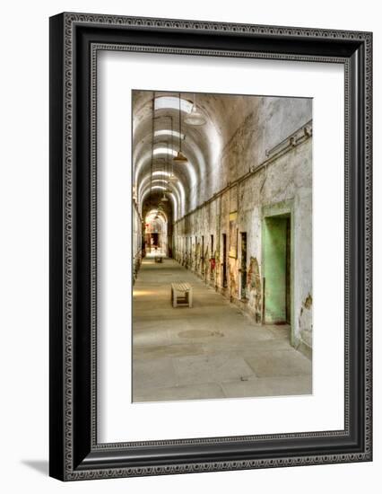 Pennsylvania, Philadelphia, Eastern State Penitentiary. Interior-Jay O'brien-Framed Photographic Print