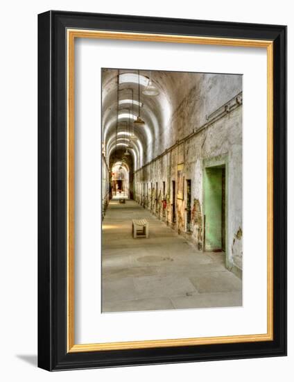 Pennsylvania, Philadelphia, Eastern State Penitentiary. Interior-Jay O'brien-Framed Photographic Print