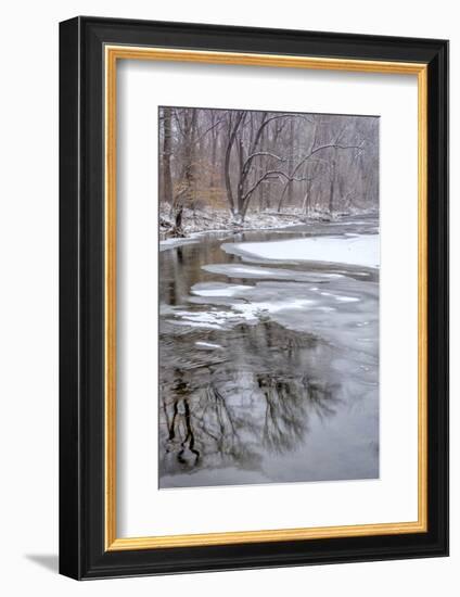 Pennsylvania, Philadelphia. Winter on Pennypack Creek-Jaynes Gallery-Framed Photographic Print