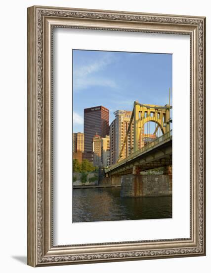 Pennsylvania, Pittsburgh. Andy Warhol Bridge over the Allegheny River-Kevin Oke-Framed Photographic Print