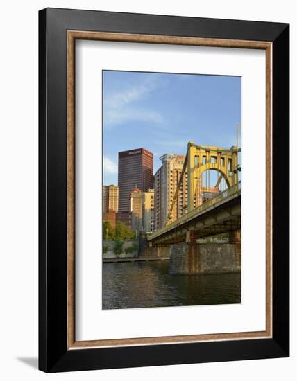 Pennsylvania, Pittsburgh. Andy Warhol Bridge over the Allegheny River-Kevin Oke-Framed Photographic Print