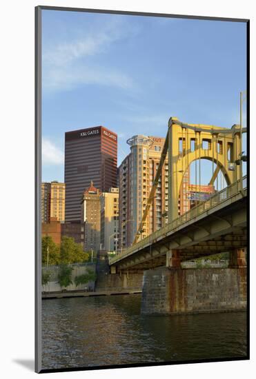 Pennsylvania, Pittsburgh. Andy Warhol Bridge over the Allegheny River-Kevin Oke-Mounted Photographic Print