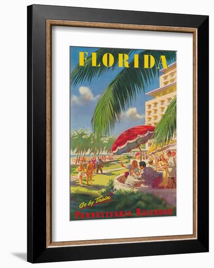 Pennsylvania Railroad, Florida-null-Framed Giclee Print