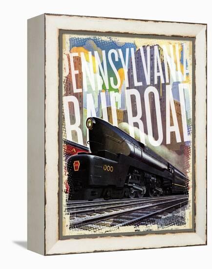 Pennsylvania Railroad-null-Framed Premier Image Canvas