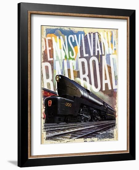 Pennsylvania Railroad-null-Framed Giclee Print