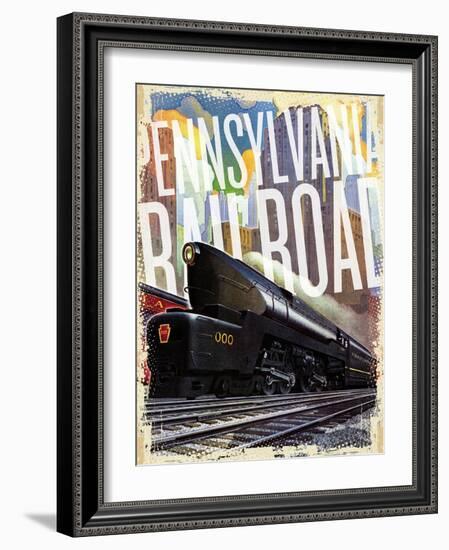 Pennsylvania Railroad-null-Framed Giclee Print