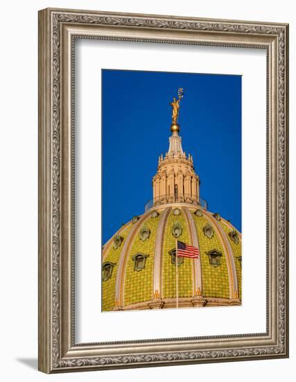 Pennsylvania State Capitol, Harrisburg, PA-null-Framed Photographic Print