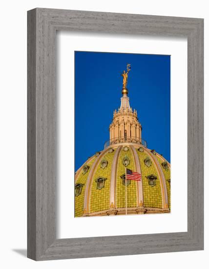 Pennsylvania State Capitol, Harrisburg, PA-null-Framed Photographic Print