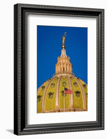 Pennsylvania State Capitol, Harrisburg, PA-null-Framed Photographic Print