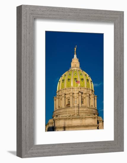 Pennsylvania State Capitol, Harrisburg, PA-null-Framed Photographic Print