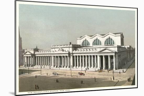 Pennsylvania Station, New York City-null-Mounted Art Print