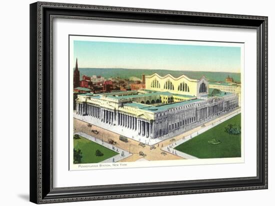 Pennsylvania Station, New York City-null-Framed Art Print