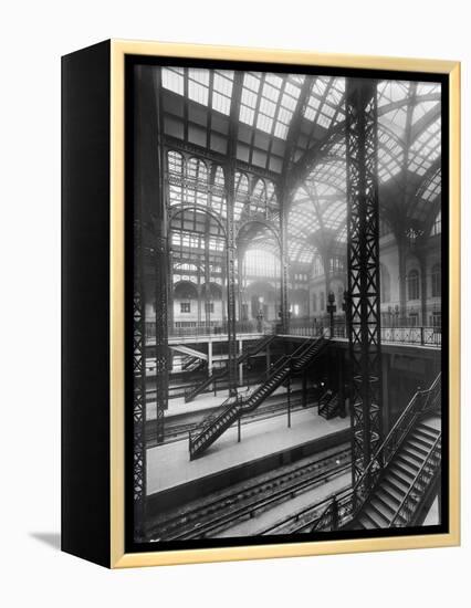 Pennsylvania Station, New York-null-Framed Premier Image Canvas